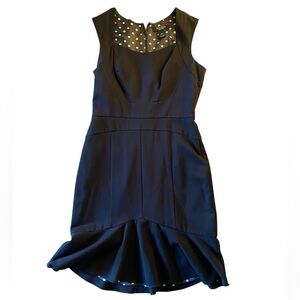 Black House White Market black trumpet dress